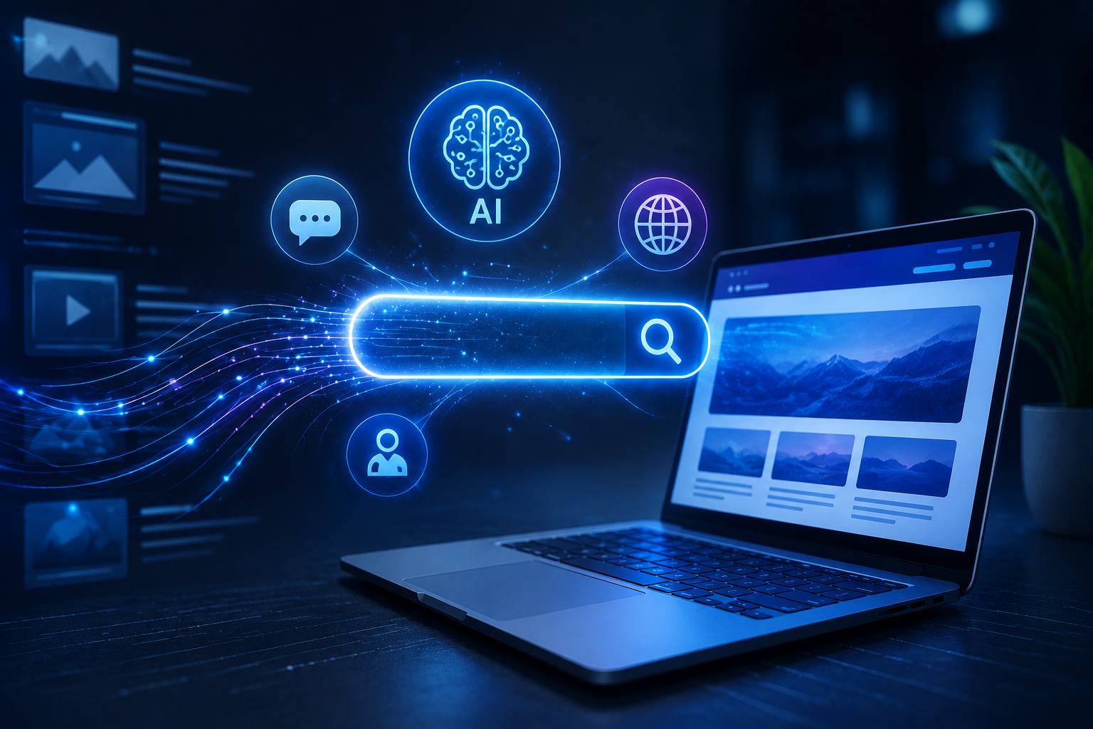 La inteligencia artificial está cambiando la forma en que los usuarios encuentran sitios web